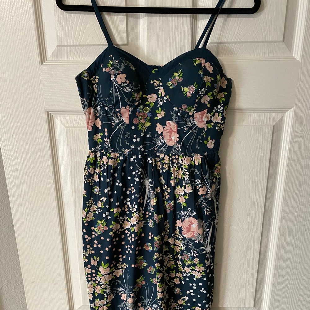 Band Of Gypsies floral jumpsuit
